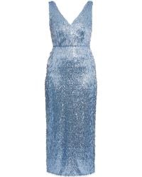 Erdem - Sequin-Embellished Midi Dress - Lyst