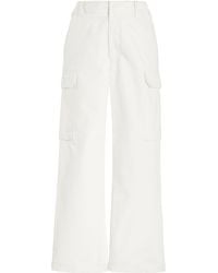 Nili Lotan - Leofred Cotton Cargo Pants - Lyst