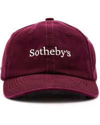 FRAME - X Sotheby's Cotton Baseball Cap - Lyst