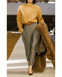 Stella McCartney - Wool-Blend Twill Stirrup Pants - Lyst