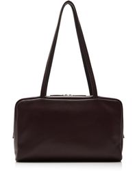 The Row - Astra Leather Bowling Bag - Lyst