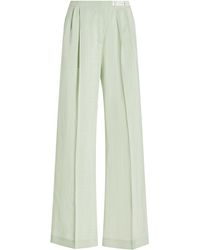 Anna October - Muse Decored Wide-leg Pants - Lyst