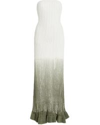 Significant Other - Exclusive Amaya Ribbed-Knit Cotton-Blend Maxi Dress - Lyst