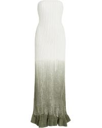 Significant Other - Exclusive Amaya Ribbed-Knit Cotton-Blend Maxi Dress - Lyst