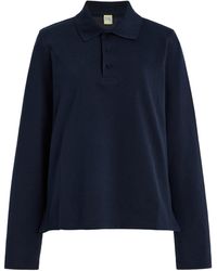 Flore Flore - Diana Cotton Polo Shirt - Lyst