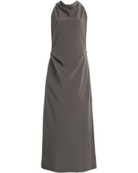 Proenza Schouler - Selena Halter Crepe Maxi Dress - Lyst
