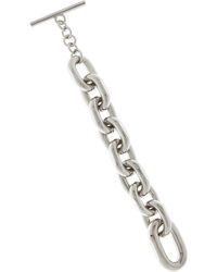 Rabanne - Xl Link Silver-tone Chain Bracelet - Lyst