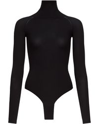 Alaïa - Second-Skin Jersey Bodysuit - Lyst