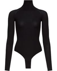 Alaïa - Second-Skin Jersey Bodysuit - Lyst