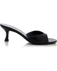 STAUD - Brigette Leather Mules - Lyst