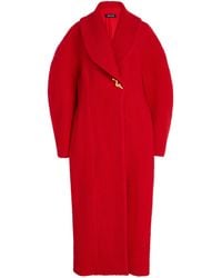 Ashlyn - Aislinn Wool Bouclé Coat - Lyst