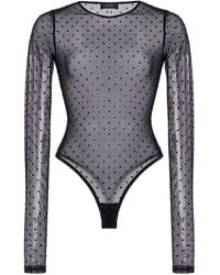 Wardrobe NYC - Polka Dot Bodysuit - Lyst