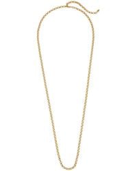 Anni Lu - Exclusive La Isla Golden Chunky Necklace Belt - Lyst