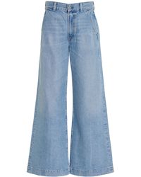 Citizens of Humanity - Beverly Rigid Low-rise Wide-leg Jeans - Lyst
