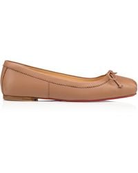 Christian Louboutin - Mamadrague Leather Flat - Lyst