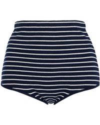 Frankie Shop - Exclusive Riviera Alissa Striped Knit Briefs - Lyst