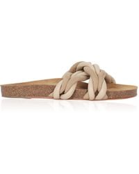 Johanna Ortiz - Steady Keel Leather Sandals - Lyst