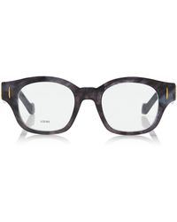 Loewe - Anagram Square-Frame Acetate Glasses - Lyst