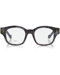 Loewe - Anagram Square-Frame Acetate Glasses - Lyst