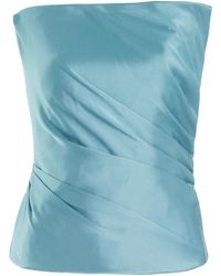 Paris Georgia Basics - Structured Bodice Top - Lyst