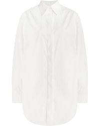 Brandon Maxwell - The Mira Split Back Cotton Shirt - Lyst