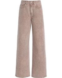Jeanerica - Belem Mid-Rise Wide-Leg Jeans - Lyst
