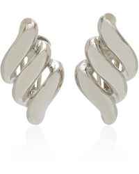 Ben-Amun - Exclusive Silver-tone Clip-on Earrings - Lyst