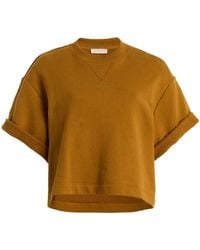 Ulla Johnson - Cove Boxy French Terry Cotton Top - Lyst