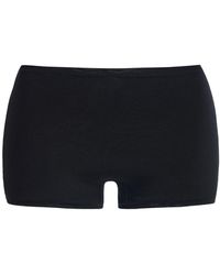 ÉTERNE - High-Waisted Jersey Boy Shorts - Lyst