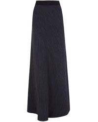 Cortana - Marina Linen-Cotton Maxi Skirt - Lyst