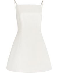 Brandon Maxwell - Exclusive The Lexi Silk Bubble Mini Dress - Lyst