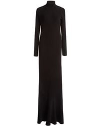 Balenciaga - Fitted Jersey Gown - Lyst