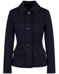 Martin Grant - Wool Military Jacket - Lyst
