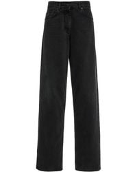 The Row - Clair Mid-Rise Straight-Leg Jeans - Lyst