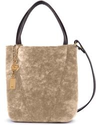 Chloé - Spin Shearling Bucket Bag - Lyst
