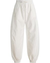 Rohe - Cotton-blend Balloon Track Pants - Lyst