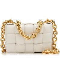 Bottega Veneta - The Chain Padded Cassette Leather Bag - Lyst