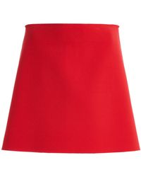 Birrot - Exclusive Lay3 Cotton-Blend Mini Skirt - Lyst