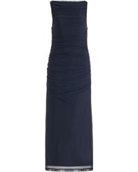 Significant Other - Saria Ruched Knit-jersey Midi Dress - Lyst