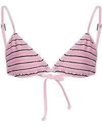 Bondeye - Luana Triangle Bikini Top - Lyst