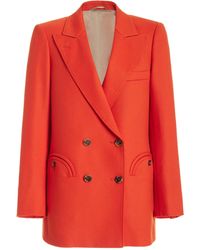 Blazé Milano - Exit Everyday Wool Double-breasted Blazer - Lyst