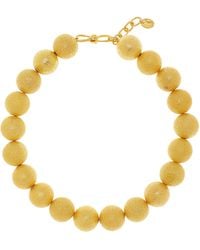 Sylvia Toledano - Sand Bubble 22k Gold-plated Necklace - Lyst