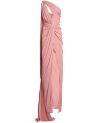 Zuhair Murad - Jersey Draped Sleeveless Long Dress - Lyst