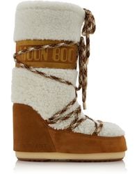 Moon Boot - Icon Shearling Boots - Lyst
