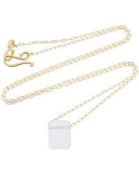 Ten Thousand Things - Chiclet 18k Yellow Gold Chalcedony Necklace - Lyst