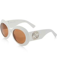Gucci - Oversized Round-frame Acetate Sunglasses - Lyst