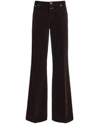 Closed - Gillan Stretch-corduroy Low-rise Flared Jeans - Lyst