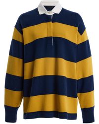 Nili Lotan - Rashida Striped Wool-Cashmere Rugby Sweater - Lyst