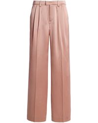 FAVORITE DAUGHTER - Exclusive The Low Favorite Satin Straight-Leg Pants - Lyst