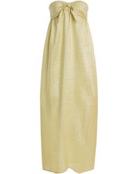 Franchise - Exclusive Lucie Iris-Print Dress - Lyst